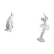 thumbnail image 5 of Escultura de pingüino, estatua de animal, figura de bailarina de ballet, adorno de escritorio, material de resina, artesanía creativa, ideal para la d, 5 of 8