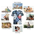 thumbnail image 6 of OUSIMEN Men's short-sleeved printed T-shirt, 6 of 7