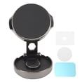thumbnail image 2 of Phone  Bracket, 360 Fixed Position Rotation 180 Fold Foldable  Phone Holder Strong ABS Aluminum Alloy With Tape For Car, 2 of 8