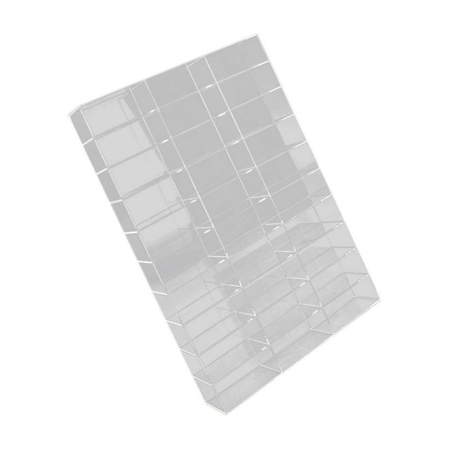 Clear 1/64 Model Car Display Case Display Rack Showcase Model Display Stand for Toys 30 Grids