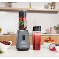 thumbnail image 2 of Black & Decker Single Serve Blender, two 20 Oz Dishwasher Safe Tritan Plastic Travel Jars, Spill-Resistant Travel Lids, 300 W, On/Off and Pulse Control Button, Stainless Steel Blade, Gray PB2209BD, 2 of 13