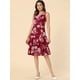 thumbnail image 2 of Conjunto de 2 Piezas Allegra K con Estampado de Lazo para Mujer Rojo S, 2 of 6