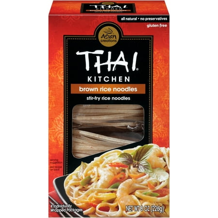 Thai Kitchen Gluten Free Brown Rice Noodles, 8 oz (Best Thai Dishes To Order)