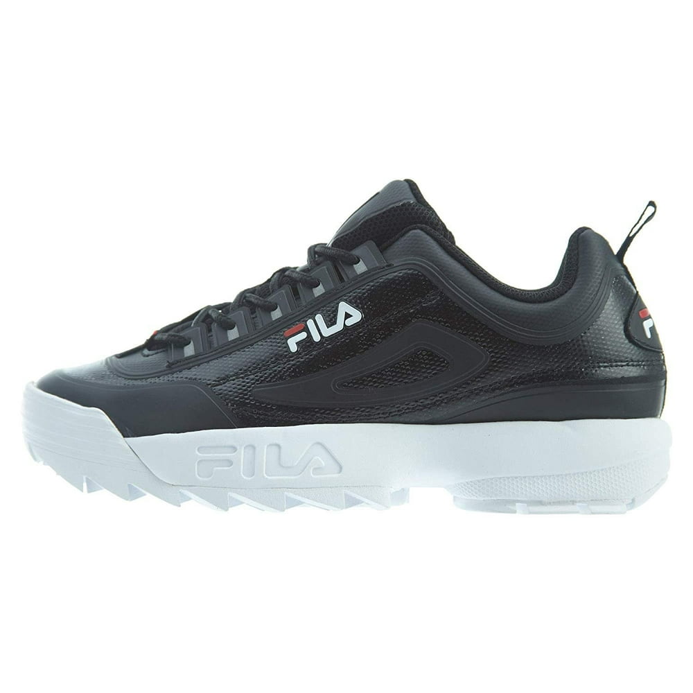 fila disruptor white red