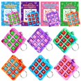 thumbnail image 1 of Llaveros Tic Tac Toe Game, regalos de San Valentín para niños, 1 of 9