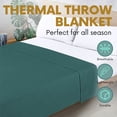 thumbnail image 6 of JMR Waffle Weave Cotton Towel & Washcloth, Teal, 6 of 7