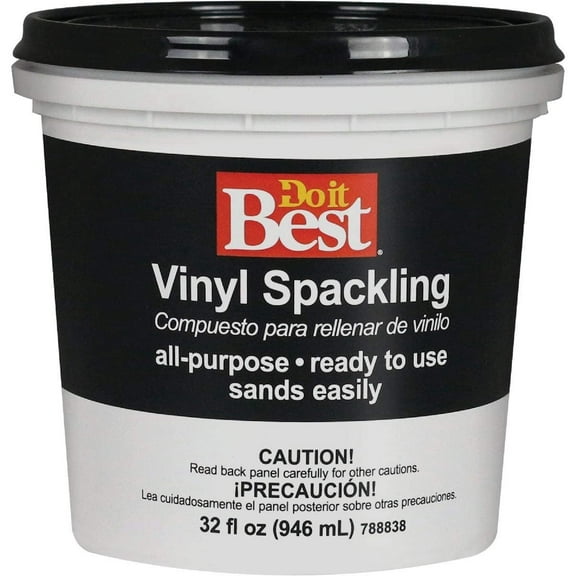Do it Best 1 Qt. General Purpose Vinyl Spackling Paste 7079877006