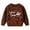 a-Coffee6011, variant on Boys Girls Letter Embroidery Sweater Kids Crewneck Long Sleeve Colorful Sprinkle Embroidery Thick Knit Texture Jumper For Casual Daily Wear Pink 3-6 Months Classic Knitwear