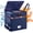 Blue, variant on File Box with Lock,Multi-Layer Fireproof Document Box Collapsible File Storage Organizer with Pockets/Handle,Large Portable Home Office Filing Safe for Hanging Letter/Legal Size Folders,Black