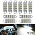 thumbnail image 5 of 10x561 562 567 LED 12SMD 44mm Rigid Loop Interior Map Dome Door Trunk Light Bulb, 5 of 9