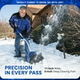 thumbnail image 3 of Snow Joe 13" 10 Amp Motor Ergonomic Electric Snow Shovel with Headlights, 324E, 3 of 9