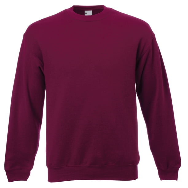 Sueter para hombre Guinda Universal Textiles UTBC3903 oxblood Walmart en linea
