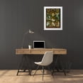 thumbnail image 3 of Kruskamp, Janet 25x32 White Modern Wood Framed Museum Art Print Titled - Midnight Mischief, 3 of 4