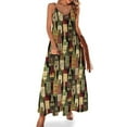 thumbnail image 1 of Robe Sans Manches Bouteilles de Vin Robe d'Été Femmes 2024 Robes Dames 2024 Été, 1 of 4