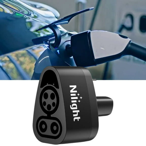 Nilight CCS1 to Tesla Adapter 80A 250AC for Tesla Model 3, Y, S, X. DC Fast Charging Adapter for Level 3 Fast Charging Station with CCS Plug