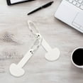 thumbnail image 2 of Miangastore Stainless Steel Shopping Trolley Tokens Silver 6Pcs Set 1.2In, 2 of 9