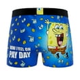 thumbnail image 7 of CRAZYBOXER Men's Underwear Spongebob Squarepants Original Breathable Boxer Brief Stretch (3 PACK), 7 of 7