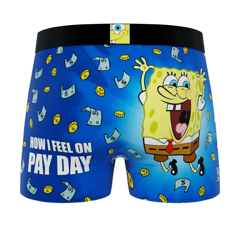 CRAZYBOXER Men's Underwear Spongebob Squarepants Perfect fit