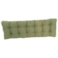 thumbnail image 2 of Blazing Needles 60-inch by 19-inch Tufted Solid Twill Bench Cushion, 2 of 2