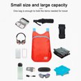 thumbnail image 2 of Bolsa De Lona Deportiva Bolsa de lona deportiva Bolsa de entrenamiento de gimnasio plegable Mochila de viaje ligera para hombres y mujeres (rojo), 2 of 6