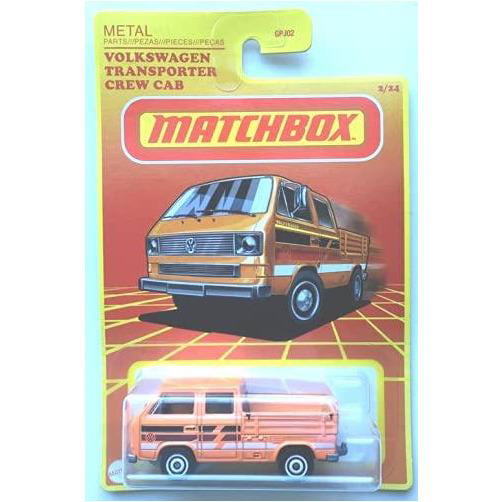 MATCHBOX 1/64 Scale LOOSE Collectible Green VOLKSWAGEN TRANSPORTER CAB Pickup 