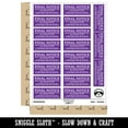 thumbnail image 2 of Final Notice Payment Due Collections Sticker Set - Purple - Gloss Finish - 2.00" Large, 2 of 7