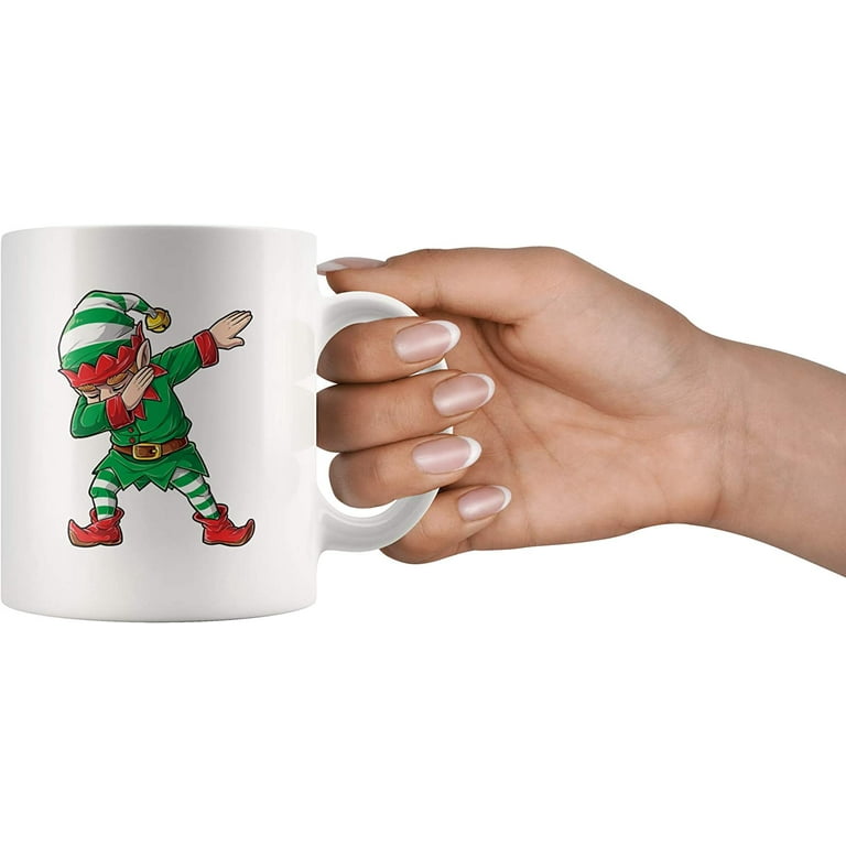 Custom Stubborn Elf Matching Family Christmas Coffee Mug By Artsu -  Artistshot