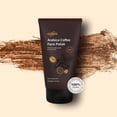 thumbnail image 4 of Exfoliante facial de café, exfoliante vegano para una piel suave y radiante, combate los puntos negros, los poros dilatados, las arrugas y las líneas finas, 150 ml, 4 of 5