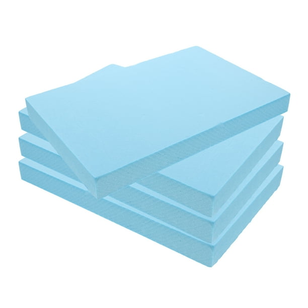 4 bloques de espuma rectangulares de poliestireno para manualidades, esculturas artísticas, arreglos florales, esculturas, modelado, escuela y hogar