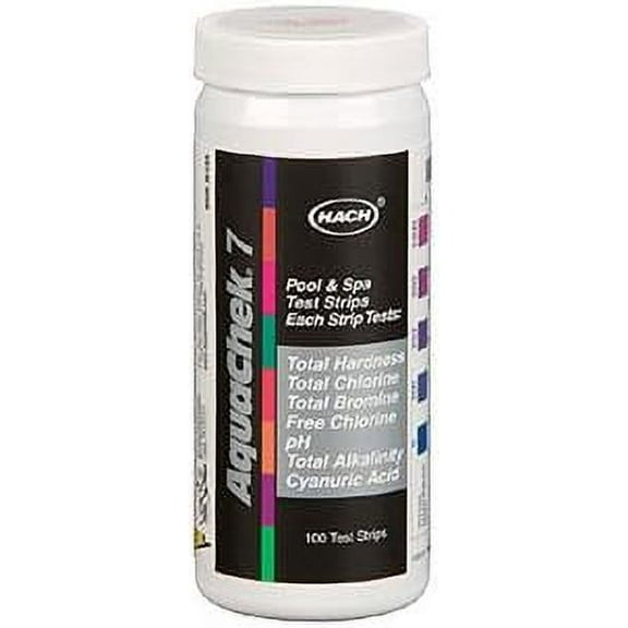 Aquachek Silver 7-Way 100 Strips Ac551236