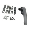 thumbnail image 2 of Window Handles Casement Locking Handle Door Handle with Screw Fixing Window Hardware Push Open for Double Glazing Door Window Lock Buckle Right, 2 of 9