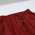 thumbnail image 5 of Rrunsv Pants for Teen Girls Sweatpants Kids Active Jogger Pants Casual Athletic Pants with Drawstring Pockets Red,7-8 t, 5 of 7