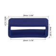 thumbnail image 2 of Uxcell Watch Band Strap Loops Silicone Watch Holder Keeper for 20mm Width Watch Band, Deep Blue 4 Pack, 2 of 5