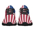 thumbnail image 5 of Betsy Ross American flag Shoes Sneakers Black Size 4, 5 of 7