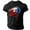 Black, variant on Men's 250th Anniversary USA T Shirt 1776-2026 Airshow Jets Freedom Celebration Tee