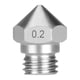 thumbnail image 1 of Sidaley La impresora EZT3D 3D parte la cabeza del extrusor de la boquilla Mk10 M7 Kit de rosca J cabeza de cobre Type6 NO6, 1 of 6