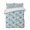Oatmeal, variant on Quilts King Size, Teal Morocco Soft Comforter Bedding Set for Bed, Modern Abstract Art Contemporary Geometric Lightweight Quilted Bedspread with Pillow Cover(2 Pieces) for All Season, 96x106 Inch