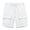 White, variant on Paiwinds Men's Solid Color Casual Sports Shorts Elastic Waist Drawstring Multi-Pocket Cargo Shorts Relaxed Fit Waffle Knit for Summer Outdoor Daily Wear