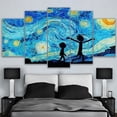 thumbnail image 1 of 5 Cuadros Decorativos Rick And Morty Noche Estrellada Canvas Listo Para Colgar Jungle Art Impresion Tela Arte, 1 of 8