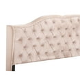 thumbnail image 5 of Glory Furniture Joy G1935-KB-UP King Upholstered Bed , BEIGE, 5 of 7