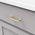 thumbnail image 2 of Hickory Hardware P3231-BGB 3 Po Ponts Pull&44; Laiton Doré Brossé, 2 of 5