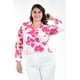 thumbnail image 1 of Blusa escote cruzado Roman Fashion Tallas Extras 1835 Fucsia 36, 1 of 7