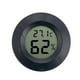 thumbnail image 1 of LCD Round Shape Mini Humidity Temperature Meter Hygrometer Room Indoor Thermometer(Black), 1 of 4
