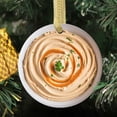 thumbnail image 3 of Hummus Chick Pea Dip Food Lovers Foodie Novelty Holiday Christmas Ornament Xmas Tree Gift (Flat Design Printed on Ceramic, NOT 3D), 3 of 3