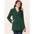 thumbnail image 2 of Abrigo de Fieltro Allegra K Ejercito Verde XL, 2 of 6