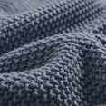 thumbnail image 3 of INK+IVY Bree 100 Percent Acrylic Knitted Throw in Indigo Blue, 3 of 5