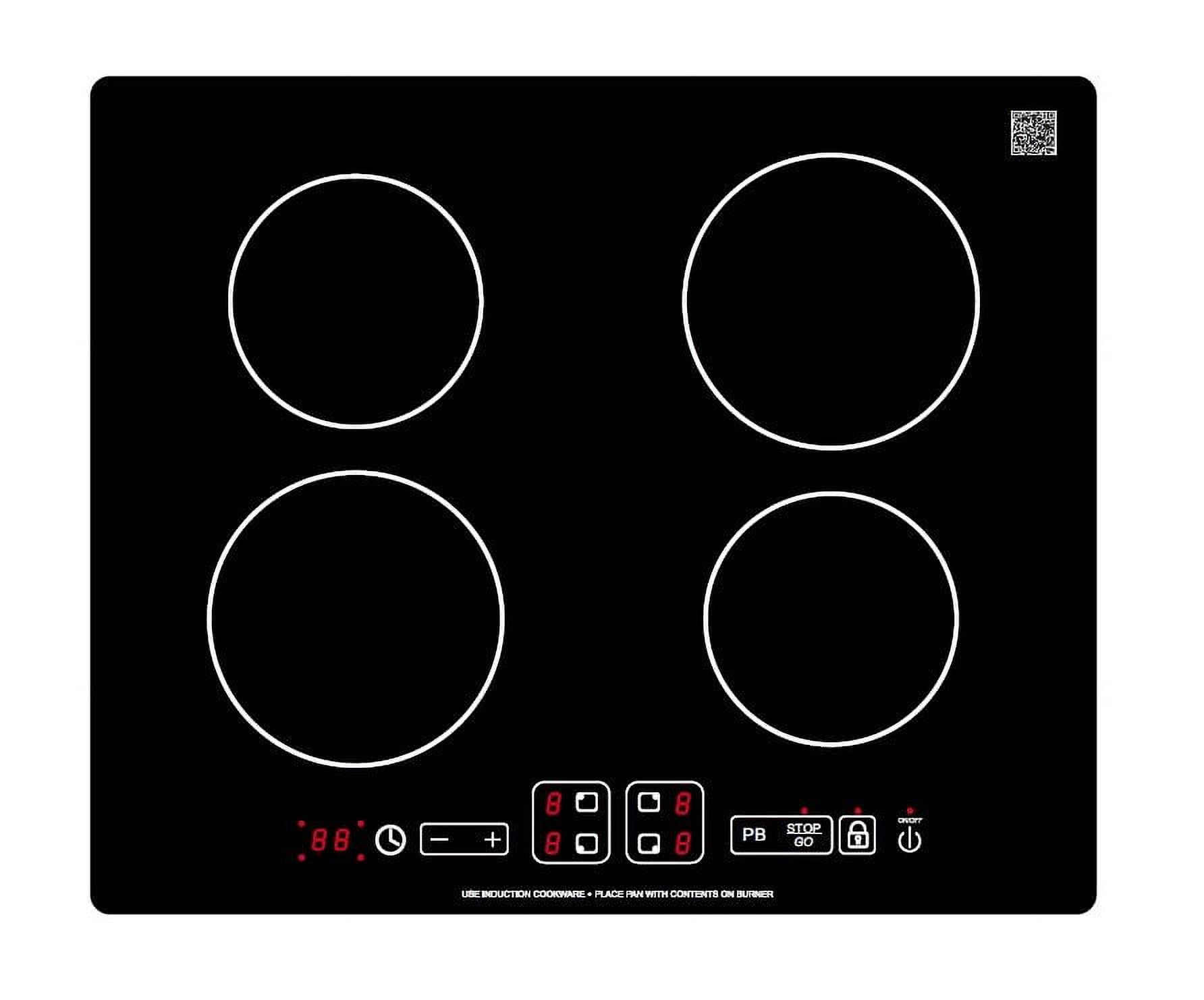 Equator 24" Built in Induction Cooktop 4 Burner