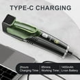 thumbnail image 6 of HATTEKER Hair Clipper with Vacuum Function – 1–20 mm Length Adjustment, IPX6 Waterproof, USB-C Charging, Quiet & Precise, 6 of 6