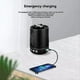 thumbnail image 2 of Altavoz Bluetooth con Manivela, Radio AM/FM Portátil de Emergencia, Altavoz Inalámbrico para Acampar Al Aire Libre, Color Negro., 2 of 10