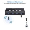 thumbnail image 4 of Cable de conmutación USB 3.0 Matters 4 puertos USB para compartir 4 ordenadores, 4 of 9